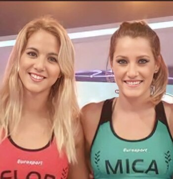Flor Vigna y Mica Viciconte,
