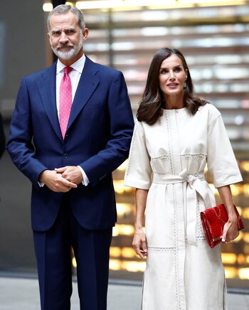Felipe y Letizia en el