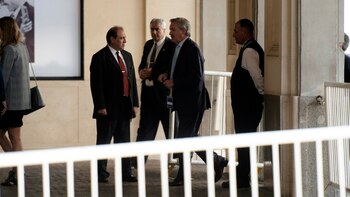 El canciller, Felipe Solá