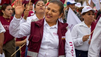 La candidata causó controversia por