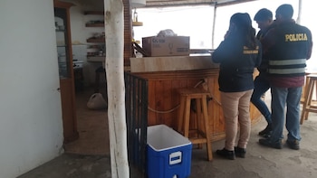 Fiscalía llegó al lugar donde