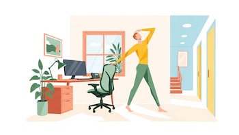 Realizar pausas activas en el trabajo reduce el riesgo de enfermedades cardiovasculares