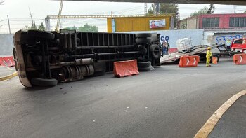 El accidente se registró a