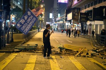 Manifestaciones y violencia en la