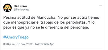 Patricia Barreto fue criticada en