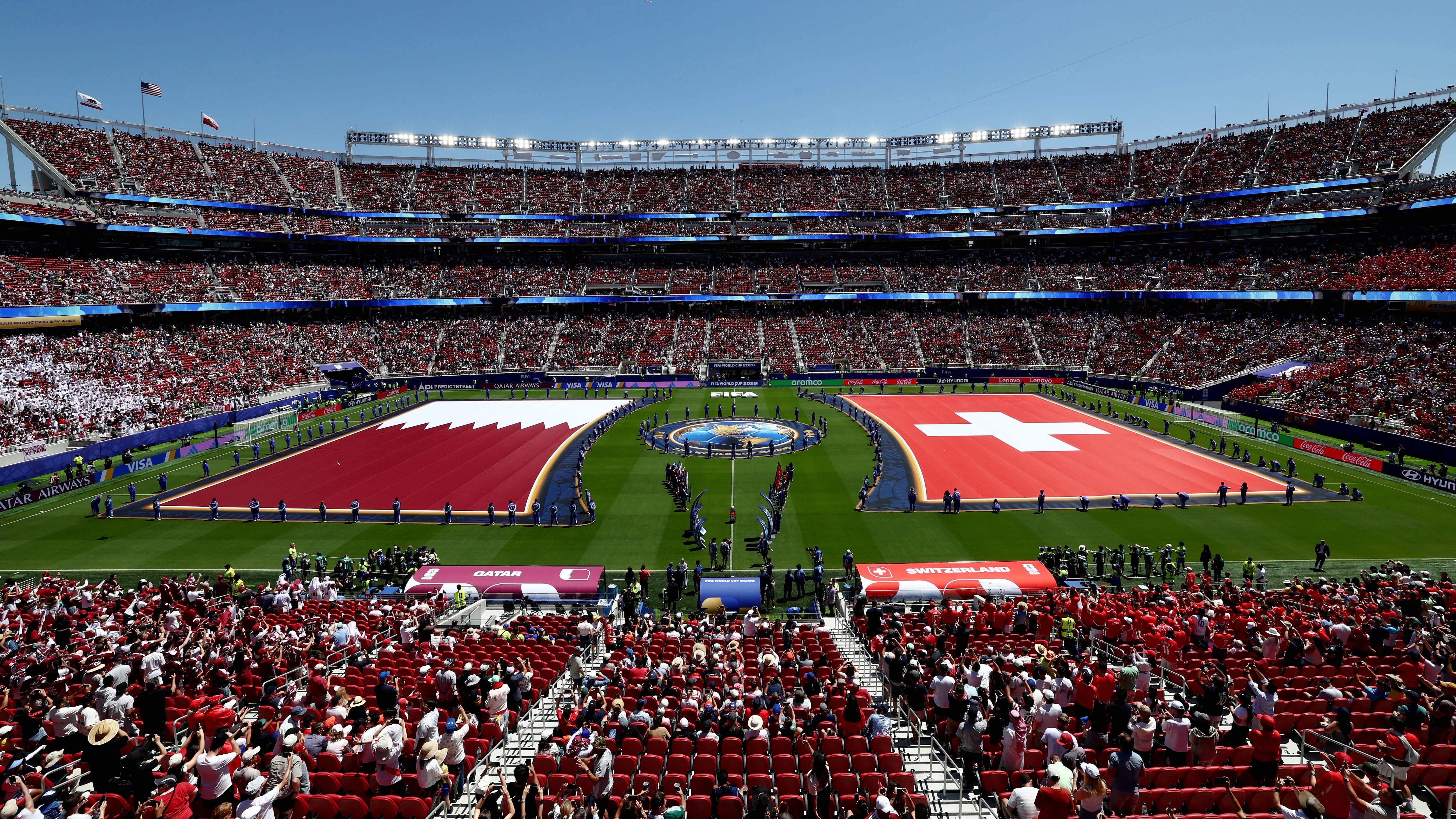 San Francisco debutó como sede mundialista con 67.966 asistentes, pero el calor vació tribunas
