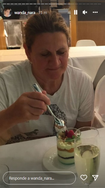 Wanda Nara compartió un video de cuando le festejó el cumpleaños a Carmen