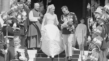 Grace Kelly y Rainiero de