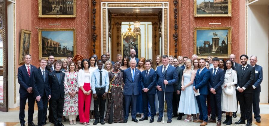 Carlos III con los premios King