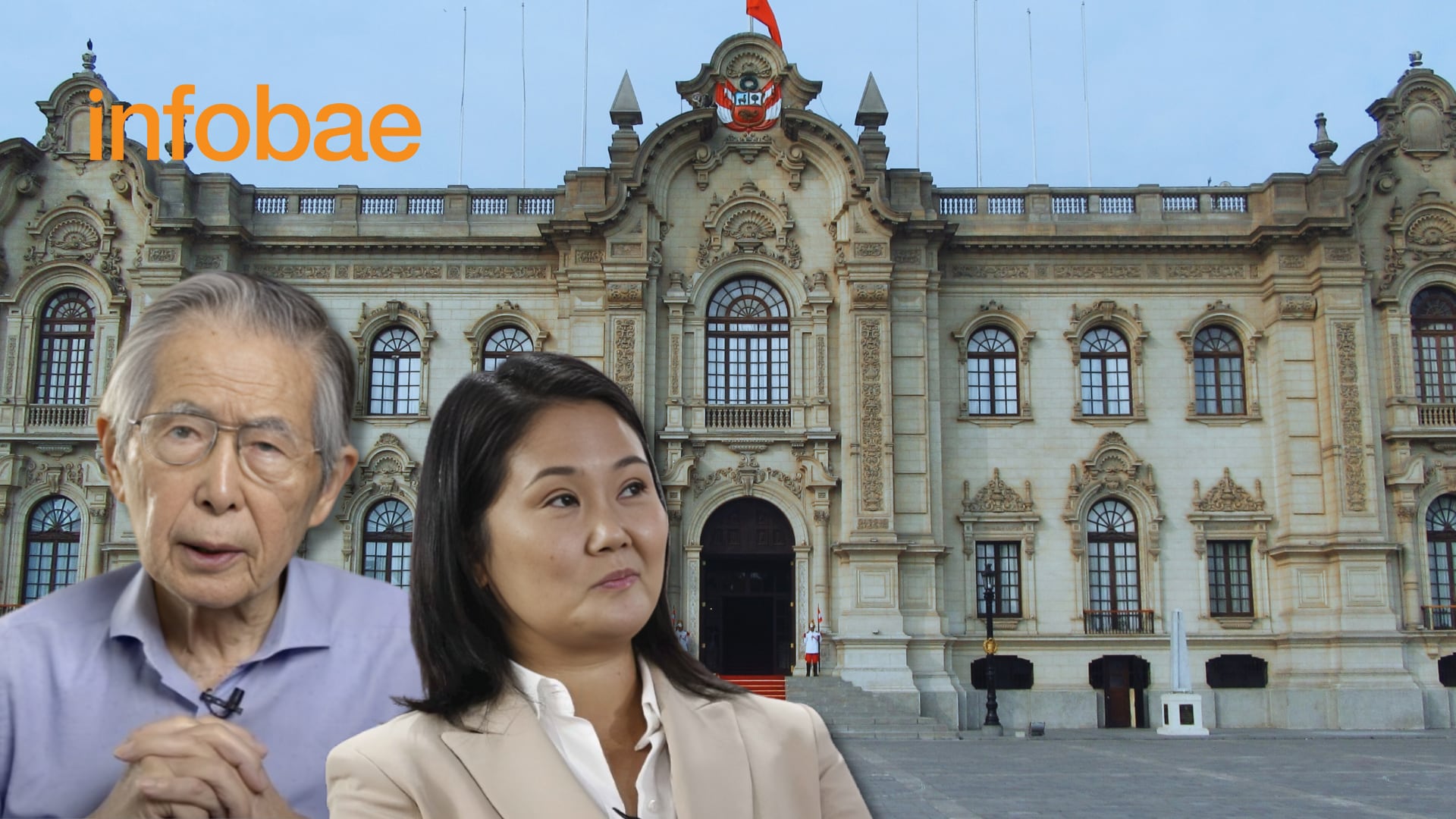 El periodista César Hildebrandt afirmó que Fuerza Popular buscaría que su candidato a la presidencia sea Alberto Fujimori y su hija podría ocupar una vicepresidencia. (Foto: Composición - Infobae/Renato Silva)