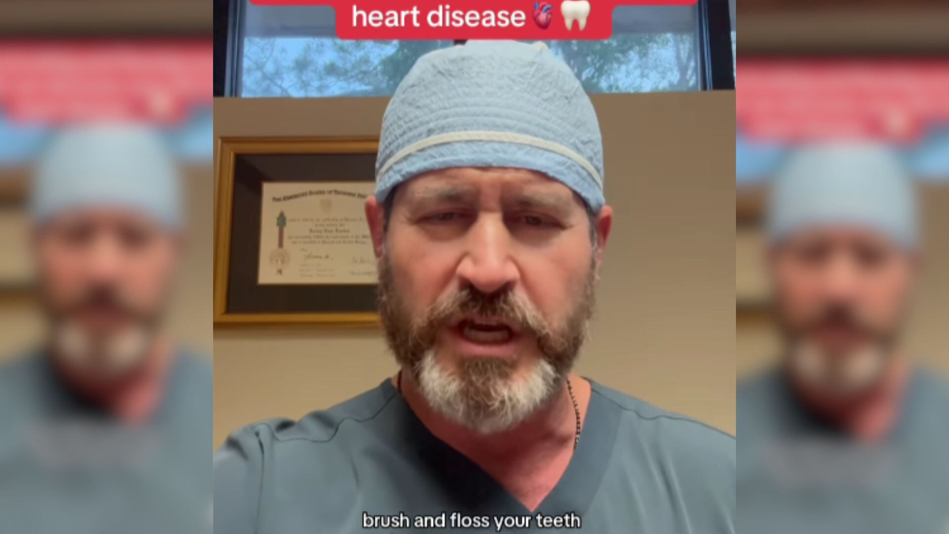 El cardiólogo Jeremy London en redes sociales (@drjeremylondon/Instagram)