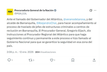 Con este mensaje, la Procuraduría