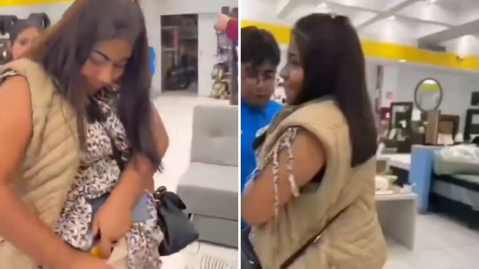 Mujer es descubierta con juguetes escondidos bajo el vestido en tienda departamental en Chimalhuacán