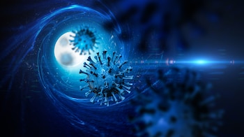 Coronavirus Moving Through the Blue