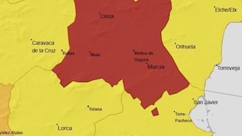 La Aemet activa el aviso