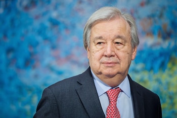 António Guterres instó a Israel y Hezbollah a frenar sus ataques en Líbano (Valentin Flauraud/AP/Archivo)