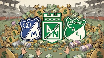 Conflicto por pensiones de exfutbolistas en clubes de Colombia