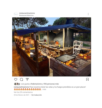 Los fuegos de Marismo listos