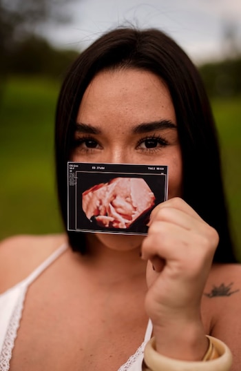 Melissa recordó uno de los momentos más difíciles durante la atención médica de su bebé - crédito @melisagutierrez7/ Instagram