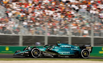 Fernando Alonso durante la carrera