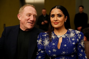 Junto a su esposo Francois-Henri Pinault, Salma es invitada a exclusivos eventos en la meca del cine (Foto: Reuters)