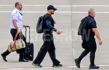 Ricky Martin llegó a Rosario para presentarse en el Autódromo: todas las fotos