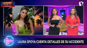 Laura Spoya aparece en una