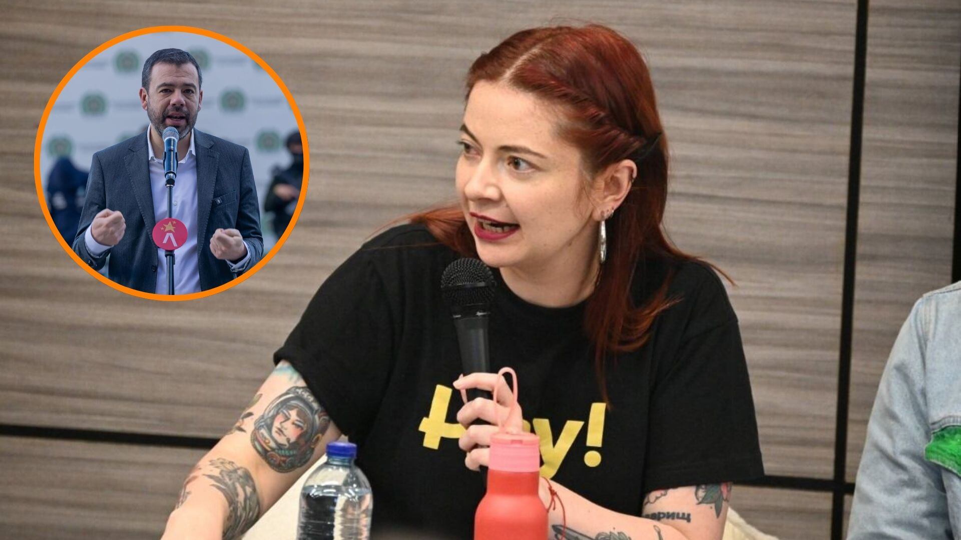 Heidy Sánchez instó al alcalde Galán a defender la autonomía de Bogotá y criticó la postura de quienes respaldan la designación de un gerente especial - crédito @heidy_up y Alcaldía de Bogotá