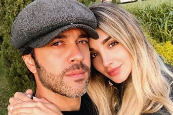 Melina Ramírez con Mateo Carvajal