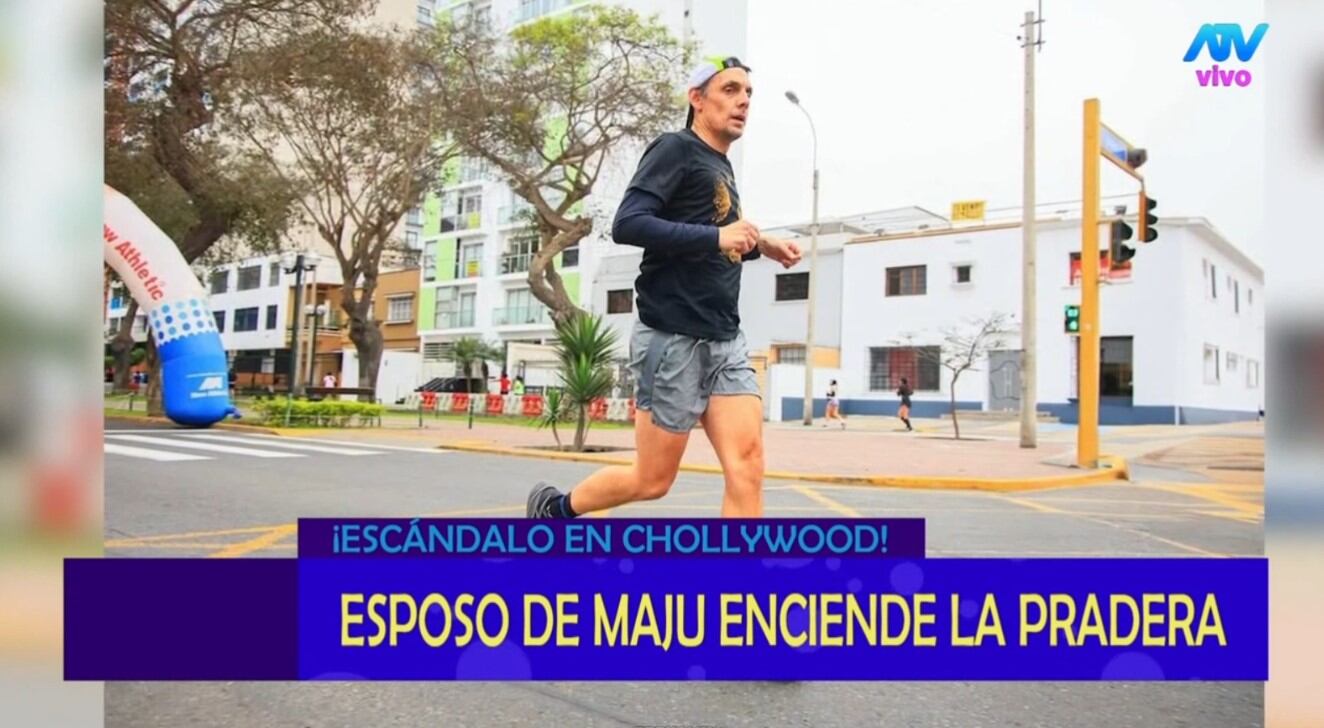 El perfil de Christian Rodríguez, el productor de televisión que habría tenido un romance clandestino con Maju Mantilla durante dos años. Infobae Perú / Captura TV - Magaly Tv La Firme