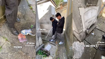‘Influencer’ fue al cementerio central