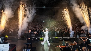 De “Rakata” a “Pam Pam”: Yandel encendió Costa Rica con su formato sinfónico