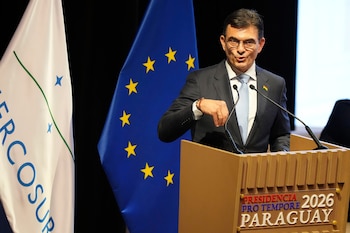 Mercosur respaldó a Rodrigo Paz y condenó los bloqueos en Bolivia antes de la cumbre presidencial en Asunción (Foto AP/Jorge Saenz)