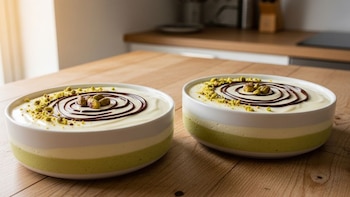 Receta de mousse de pistacho