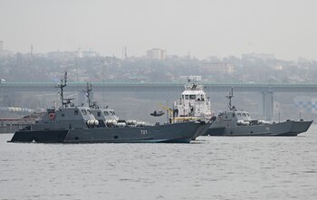 FILE PHOTO: Landing craft of