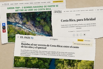 Costa Rica fue reconocida por medios españoles como destino ideal para amantes de la naturaleza y la aventura. (Sitios web)