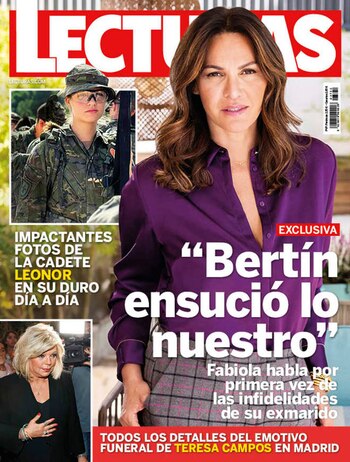 Portada de la revista 'Lecturas' del miércoles 20 de septiembre. (Lecturas)