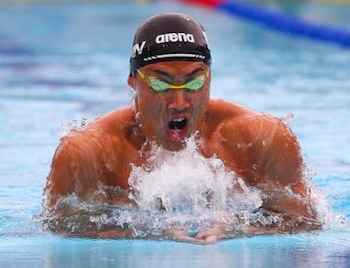 Naoya Tomita of the Japan