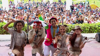 Karina y su show infantil