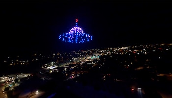 Show de luces con drones de Sky Elements