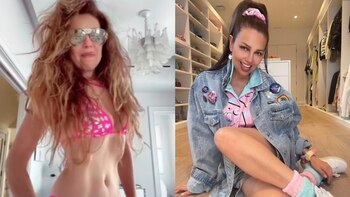 La actriz y cantante presumió