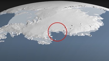 El glaciar Denman está ubicado