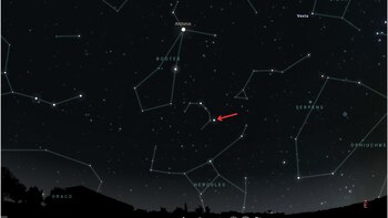 Ubicación de T Corona Borealis