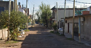 La zona cercana al arroyo