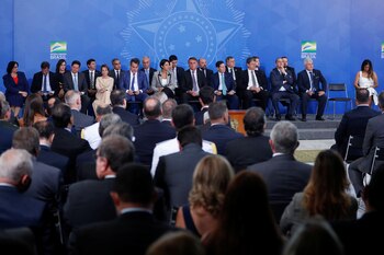 El presidente de Brasil, Jair