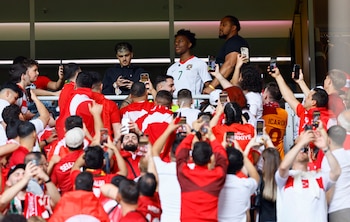 Los seguidores de IShowSpeed lo ven como un referente en la cultura del streaming global (REUTERS/Leon Kuegeler)