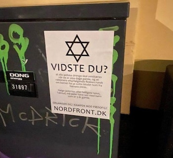 Uno de los cárteles antisemitas