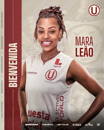 Mara Leão es la nueva central del cuadro 'crema'. Crédito: Universitario