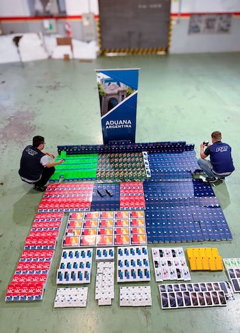 Los productos fueron hallados en