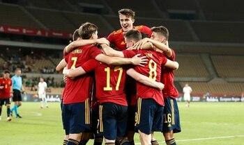 12-10-2021 La selección española Sub-21.
España